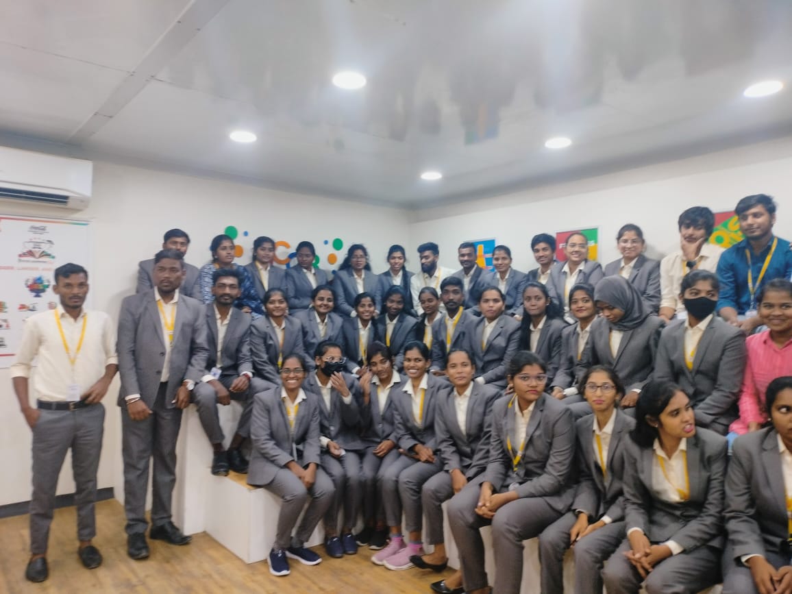 (Sr) COCA -COLA INDUSTRIAL VISIT of 2022 -24 batch on 19.12.2023